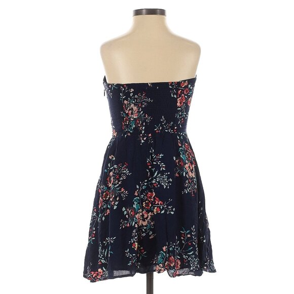 ASO THE VAMPIRE DIARIES ELENA GILBERT Blue Floral Dress EUC RARE - Picture 4 of 4